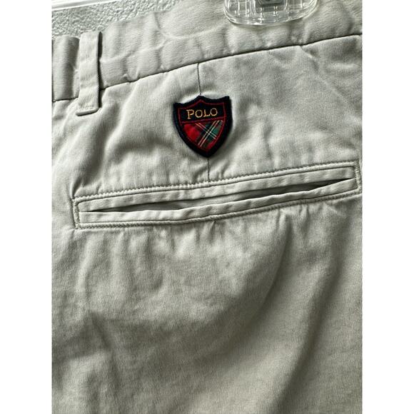 Polo Golf Men's Shorts Size 34 Inseam 9 Inchs Tan Stretch Fabric - Picture 6 of 8